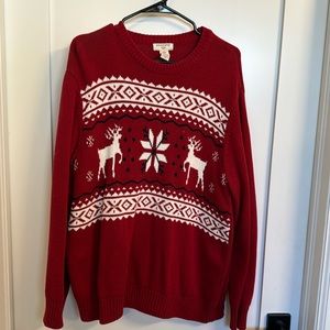 Dockers Red Christmas Sweater